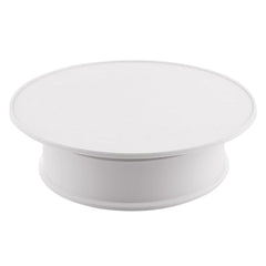 30cm 360 Degree Electric Rotating Turntable Display Stand Video Shooting Props Turntable for Photography, Load 4kg, US Plug(White), 30cm(W)
