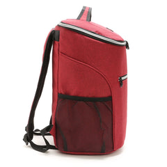 Outdoor Picnic Insulation Backpack Oxford Cloth waterproof Backpack, Backpack(Gray)