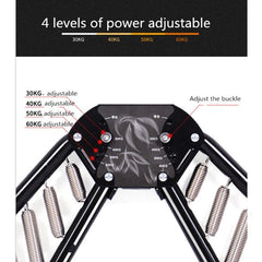 Four-gear Power Adjustable Multifunction Arm Strength Training Device, 30/40/50/60KG