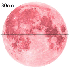 AFG33003 Home Decoration Luminous Stars Moon PVC Stickers, Specification:Green Moon 12cm, 30cm Pink Moon, 20cm Pink Moon, 10cm Pink Moon, 30cm Blue Moon, 20cm Blue Moon, 30cm Green Moon, 20cm Green Moon