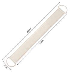 Soft Skin Care Exfoliating Loofah Sponge Back Strap Bath Shower Body Massage Spa Cleaning Scrubber Brush Tool, Soft Skin Loofah Sponge Back Strap