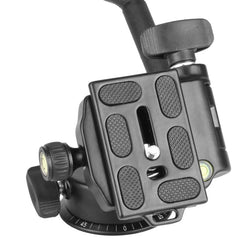 Q08 Three-Dimensional Damping 360 Degree Panorama Scale Leveling Metal Tripod Heads, Q08