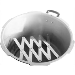 Retractable Storage Rack Kitchen Foldable Multifunctional Steam Rack Stainless Steel Kitchen Utensil Rack, Stainless Steel Rack