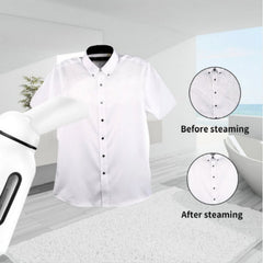 Mini Handheld Hanging Machine Dual-power Steam Brush Iron Garment Steamer, US Plug