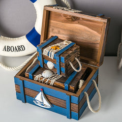 3 In 1 Wooden Storage Box Jewelry Boxes Wooden Box Decoration