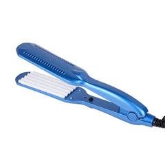 220V Professional Ceramic Corrugated Curling Iron, Blue, Pink, Red, Rose red, White