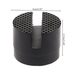 Floor Slotted Car Rubber Jack Pad Frame Protector Adapter Jacking Disk Pad Tool, Rubber Jack