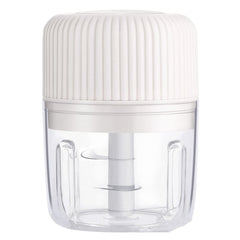 Household Vegetable Cutting Electric USB Garlic Masher Baby Mini Cooking Machine Baby Food Supplement Machine, 250ml, 100ml + 250ml, 100ml