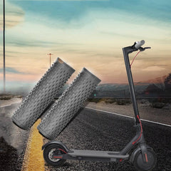 2 Pairs Scooter Accessories Handlebar Rubber Handle Cover For Xiaomi Mijia M365 / M365 Pro, Black, Gray