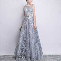 Banquet Lace Sleeveless  Long Party Formal Gown, XS, S, M, L, XL, XXL, XXXL