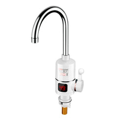 Digital Display Electric Heating Faucet Instant Hot Water Heater EU Plug, Digital Display Horizontal Tube, Digital Display Elbow, Digital Horizontal Tube With Leakage Protection, Digital Elbow With Leakage Protection, Lamp Display Elbow                ...