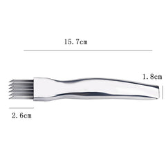 Stainless Steel Scallion Knife Kitchen Gadgets, 15.7x1.8cm