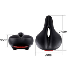 Bicycle Seat With Taillights With Light Mountain Bike Bicycle Saddle Seat Cushion, YF-1076-3