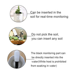 WN1803 Intelligent Soil Moisture Meter Tester Moisture Analysis Measuring Instrument Flowers Grass Plants Cultivation Gardening Tool, Intelligent Soil Moisture Meter