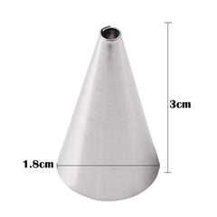 8 PCS/Set 6 Stainless Steel Nozzle Set DIY Cake Decorating Tools Silicone with EVA Cream Pastry Bag, 8 PCS/Set Cake Decorating Tools