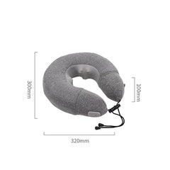 PL60 Neck Massager Cervical Spine Massage Pillow Household Inflatable U-Shaped Neck Pillow, PL60