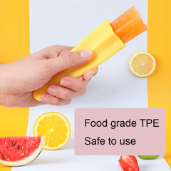 4 in 1 Children Popsicle Mold Set Food Grade Silicone Cream Mold Random Colour Delivery, 2 Sets 4 in 1