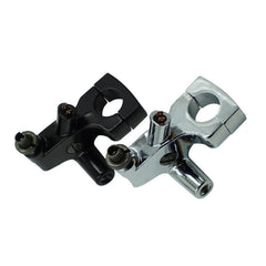 Motorcycle Modification Accessories Reflective Holder Mirror Code Handle Bracket For Honda VT600 / VT750 / STEED400, Handle Bracket (Black), Handle Bracket (Electric Plating)