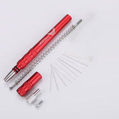 MM VWAN Magic Hairdressing Eyebrow Trimming Engraving Pen Scoring Stainless Steel Razor, Golden, Red, Silver, Blue