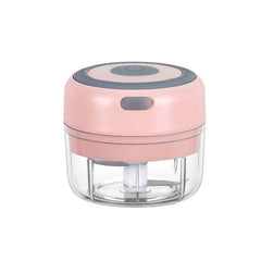 ZM-14 Household Mini Wireless Electric Garlic Masher, White 100ml, Green 100ml, Pink 100ml, High Cup White 250ml, High Cup Green 250ml, High Cup Pink 250ml, White Glass 300ml, Green Glass 300ml, Pink Glass 300ml, White High Cup 250ml + Small Cup 100ml ...
