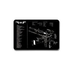 2 PCS Heat Transfer Non-Slip Single-Sided Office Gaming Mouse Pad, 4mm, 5mm