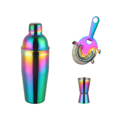 Stainless Steel Shaker Cocktail Shaker Set Hand Shaker Cup Fancy Shaker, True Color Set, Gold Set, Rose Gold Set, Magic Colorful Set, Magic Red Set, True Color Shaker, Golden Shaker, Rose Gold Shaker, Magic Colorful Shaker, Magic Red Shaker