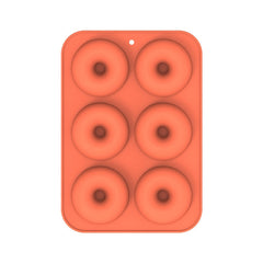 Oven Baking Tools Silicone Cake Donut Mold, 8 Even Brown, 6 Even Blue, 6 Even Purple, 6 Even Green, 6 Even Orange, 6 Even Yellow, 6 Even Red