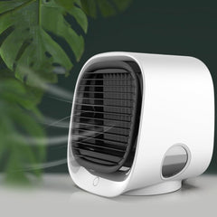 Desktop Cooling Fan USB Portable Office Cold Air Conditioning Fan, M201 Sky White, M201 Cherry Pink, M302 Girl Pink
