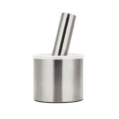 Kitchen 304 Stainless Steel Garlic Masher Spice Bean Nut Grinder, Straight Shape, Waist Shape, Drum Shape, Big Bowl Shape, Large Drum Shape