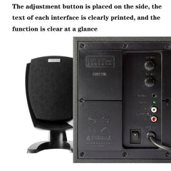 Edifier R201T06 Multimedia Computer Speakers, US Plug, R201T06 Black