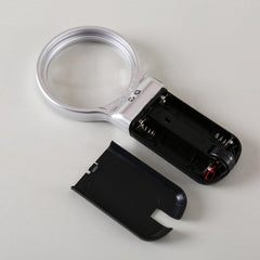 Th7006 Multi-Function Folding Magnifying Mirror With LED Lamp Hold Bracket Two-Purpose Reading Repair Acrylic 3 Times Magnifier, Th7006