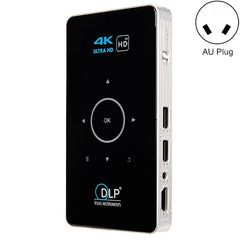 C6 2GB+32GB Android Smart DLP HD Projector Mini Wireless Projector, US Plug (Black), EU Plug (Black), UK Plug (Black), AU Plug (Black), US Plug (White), UK Plug (White), AU Plug (White)