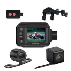 MT30 720P Waterproof Motorcycle Driving Recorder Locomotive Front And Rear Double Lens Recorder, MT30