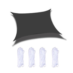 Outdoor Garden Sunshade Sail Waterproof Anti-UV Canopy, Size: 3m x 6m, 3m x 6m