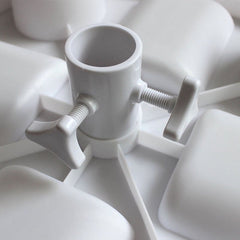 Outdoor Beach Umbrella Tube Cup Holder Sun Umbrella PP Plastic Tray, Sun Umbrella PP Tray