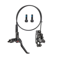 Meroca M800 Bicycle Brake Mountain Bike Universal Bilateral Brake Oil Pressure Disc Brake, Style:, 1 Pair Oil Brakes, 1 Pair Oil Brakes + 1 Pair Disc Brakes, Right Front 800mm, Left Back 1400mm, Right Front 800mm + Disc Brake                           ...