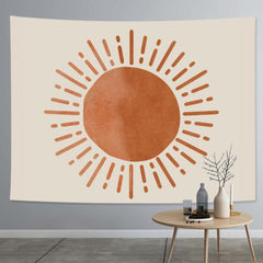 Thick Farbic Tapestry Exaggerated Abstract Style Home Decoration Hanging Background Covering Cloth, 150x100cm, 200x150cm