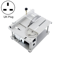 150W Miniature Precision Table Saw Mini Chainsaw Portable Woodworking Sliding Table Saw Multifunctional Cutting Machine,, US Plug, EU Plug, UK Plug, AU Plug
