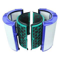 Air Purifier Filter Accessories For Dyson TP04 / DP04 / HP04，Specification：, 1 set Filter + 1 Set Activated Carbon, 1 Set Filter, 1 Set Activated Carbon