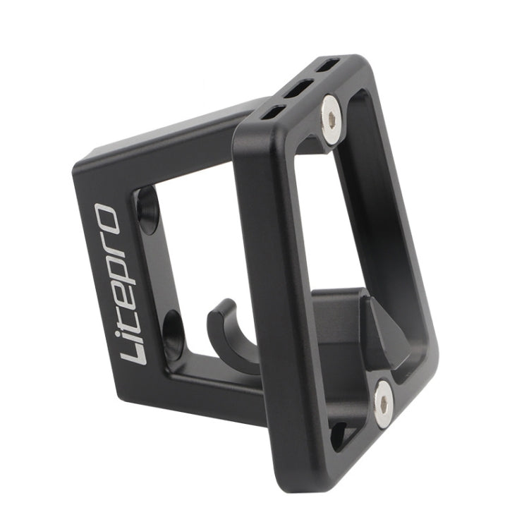 Litepro Split Pig Nose Rest Aluminum Alloy Front Shelf Installed Seat, Black, Red, Silver, Gold