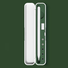 Silicone Stylus Protection Storage Box Box For Apple Pencil 1 / 2 , Specification:, 8mm (Graphite Black), 8mm (Clove Purple), 8mm (Dark Night Green), 8mm (Glacier Blue), 10mm (Graphite Black), 10mm (Clove Purple), 10mm (Dark Night Green)               ...