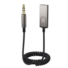 BY301 AUX Car Bluetooth 5.0 Receiver Mobile Call Bluetooth Adapter, BY301
