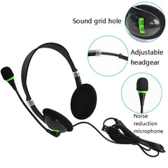 USB440 Universal USB Computer Cable Head Wearable Electricity Music Voice Headphones