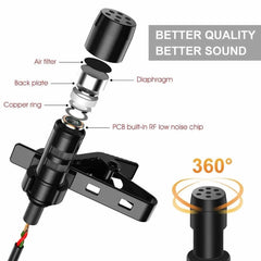 GAM-140 Mobile Phone Recording Collar Microphone