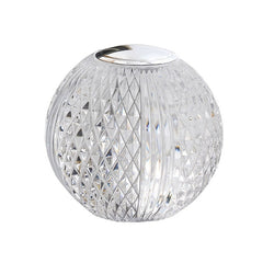 Crystal Ball Small Table Lamp USB Acrylic Night Light, MT2 80 x 80mm, MT1  110 x 110mm
