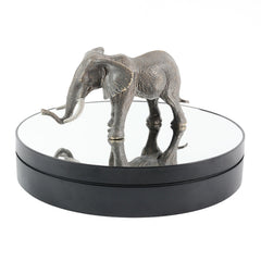 25cm Adjustable Speed Electric Rotating Display Stand Video Shooting Props Turntable, Black Mirror, White Mirror, Golden Mirror, Silver Mirror