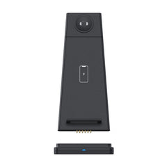 QGeeM QG-WC05 3 In 1 Portable Detachable Wireless Charger, White, Black