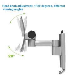 Gibbon Mounts L03 Computer Monitor Wall Mount Bracket Aluminum Alloy Quick Release TV Bracket