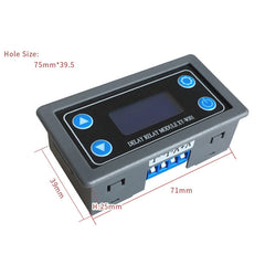 12/24V Relay Module Cycle Trigger Delay Power-Off Delay Timing Circuit Switch, Delay Circuit Switch