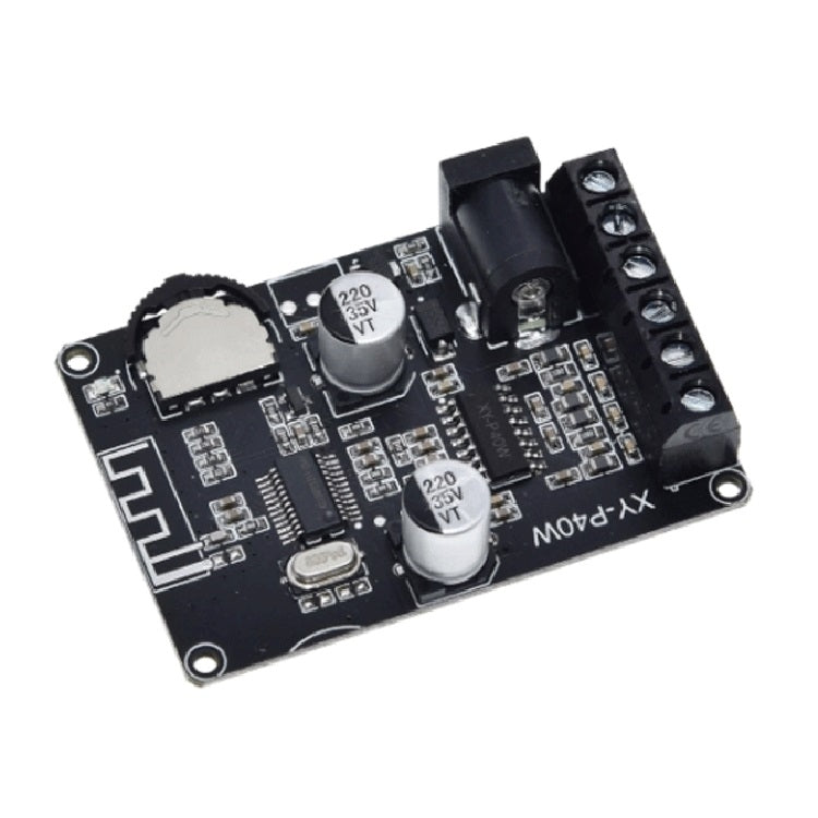 30W/40W Stereo Bluetooth Power Amplifier Plate 12V/24V High Power Digital Power Module, 30W/40W Bare Plate, 30W/40W With Acrylic Shell